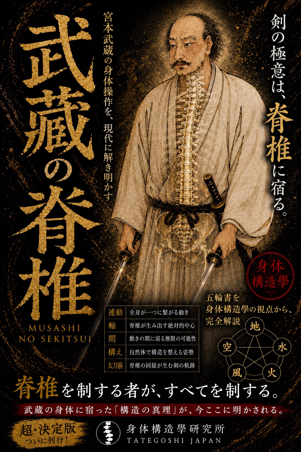 武蔵の脊椎